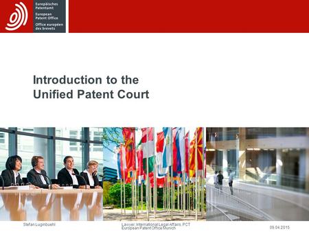 Introduction to the Unified Patent Court