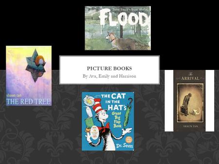 By Ava, Emily and Harrison While looking at many different books over the past week we have discovered that Picture Books are different to novels and.