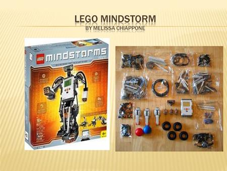  LEGO MINDSTORMS is a programmable robotics construction set that gives you the power to create and command your own LEGO robots. The new LEGO MINDSTORMS.