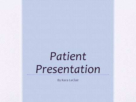 Patient Presentation By Kara LeClair. Patient Basics and Social Hx Age: 96 Sex: F Antrhotpometrics: Ht: 61”/155 cmWt: 144 lbs/65kg IBW: 105 +/-10%(115.5-94.5lbs)