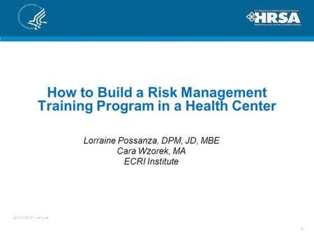 How to Build a Risk Management Training Program in a Health Center