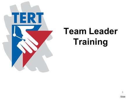 Slide Team Leader Training 1. Slide Lesson One 2 Introduction.