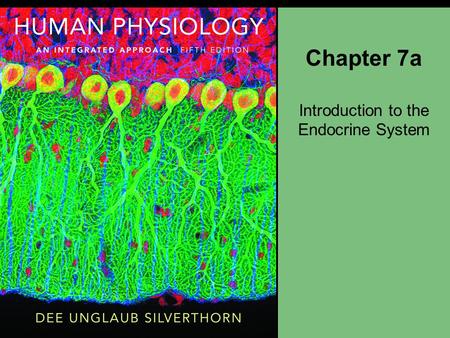 Chapter 7a Introduction to the Endocrine System. Endocrinology Study of hormones Specialized chemical messengers Secreted by select cells Action at distant.