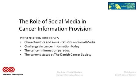 The Role of Social Media in Cancer Information Provision