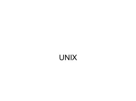 UNIX. find command ● The find command is used to locate files on a Unix or Linux system. find will search any set of directories you specify for files.