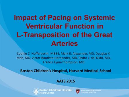 Boston Children’s Hospital, Harvard Medical School