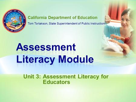 Assessment Literacy Module
