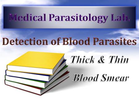 Medical Parasitology Lab.