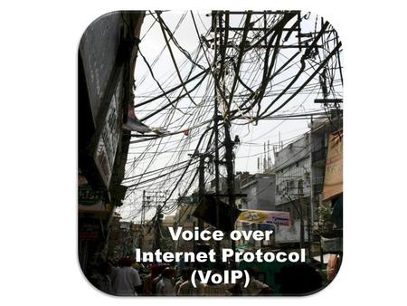 Voice over Internet Protocol (VoIP). 1.Terms and Definitions 2.How Does it Work packet switching vs. circuit switching what is needed by user challenges.