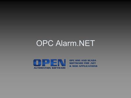 OPC Alarm.NET.