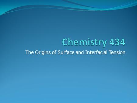 The Origins of Surface and Interfacial Tension