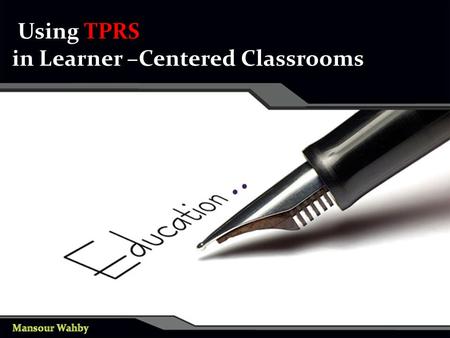in Learner –Centered Classrooms