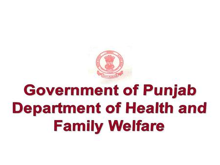 Districts20 Divisions5 Sub divisions/ Tehsils81 Towns142 Blocks144 Health Blocks118 Inhabited villages12,278 Punjab Profile Population : 2.77 crores (2011.