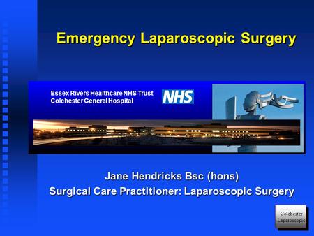 Emergency Laparoscopic Surgery
