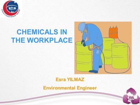 CHEMICALS IN THE WORKPLACE Esra YILMAZ Environmental Engineer.