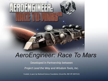 AeroEngineer: Race To Mars