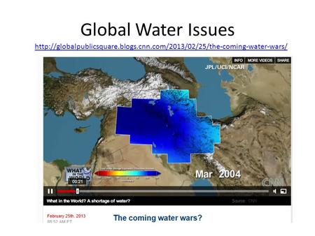 Global Water Issues