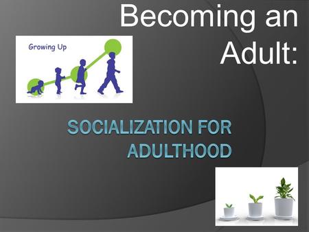 Becoming an Adult:. Consider:  How do individuals form an identity?  How do individuals prepare for an occupation?  How do individuals develop supportive.