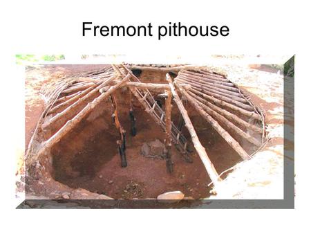Fremont pithouse. Anasazi cliff dwelling “House of Fire” near Blanding.