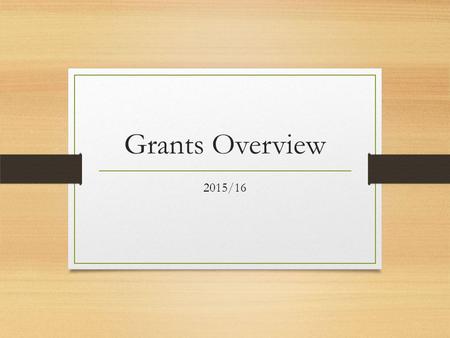 Grants Overview 2015/16. Engage 1. Decide as a club to get involved in a project. a. As a result of a guest speaker. b. As a result of a member’s interest.