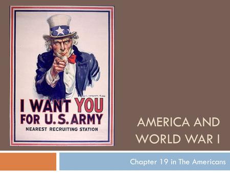 Chapter 19 in The Americans