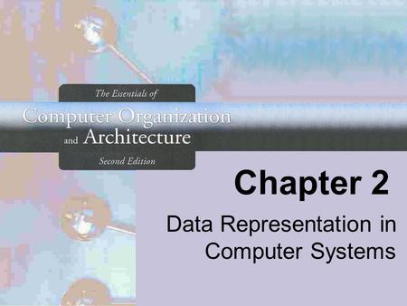 Data Representation in Computer Systems Chapter 2.