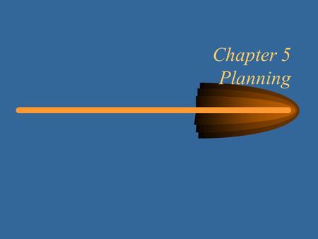 Chapter 5 Planning. 222 Learning Objectives  Clearly define the project objective  Develop a work breakdown structure  Develop a network diagram 