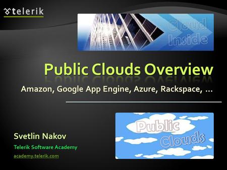 Public Clouds Overview