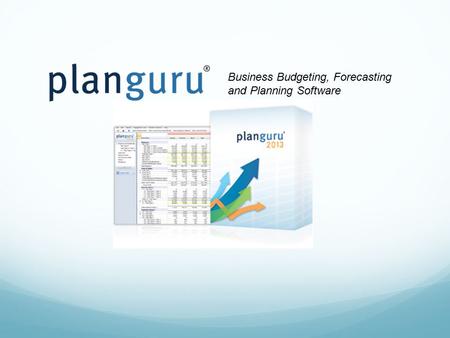 Business Budgeting, Forecasting and Planning Software.