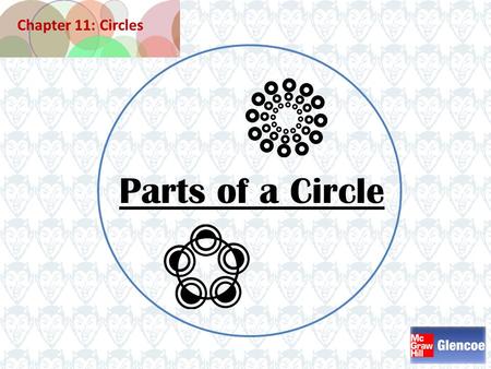 Chapter 11: Circles Parts of a Circle.