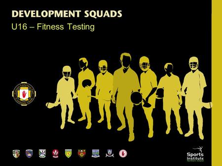 U16 – Fitness Testing. Reasons for Assessments A Functional screen can be used to assess competence in general dynamic movements. A Fitness assessment.