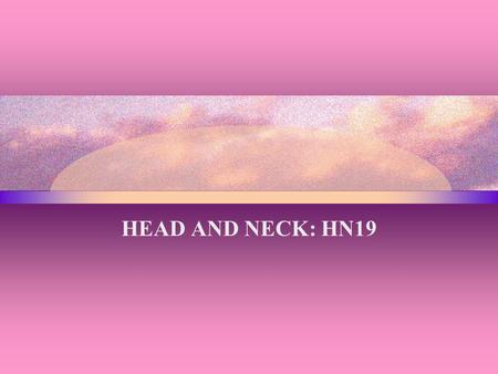 HEAD AND NECK: HN19. POST TREATMENT FOLLOW-UP OF NASOPHARYNGEAL CANCER IN MRI L. EL ASSASSE, S. BOUTACHALI, F. AMRAOUI, R. LATIB, I. CHAMI, N. BOUJIDA,