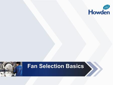 Fan Selection Basics.