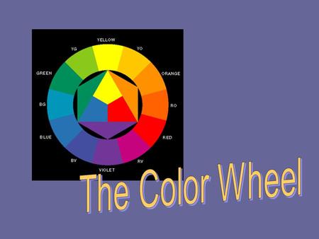 The Color Wheel.