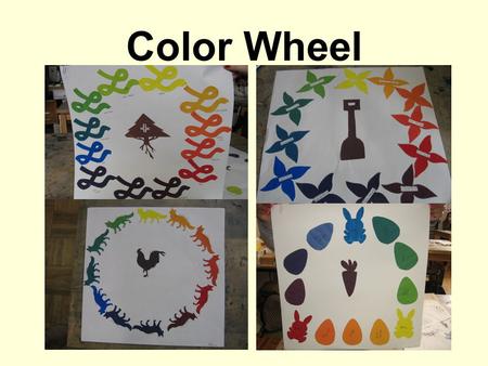 Color Wheel. Step 1: You will need to get 12x18 inch white paper to paint on.