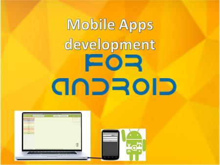 What is Android? Android is among the most popular operating systems aimed towards mobile devices such as smartphones, and is currently the most widely.