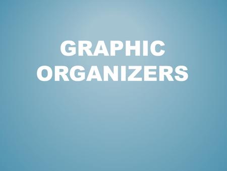 GRAPHIC ORGANIZERS. Create graphs for the Board of Trustees showing the following information: – Mr. Edgar’s 4 th period, FCS, Montana History class,