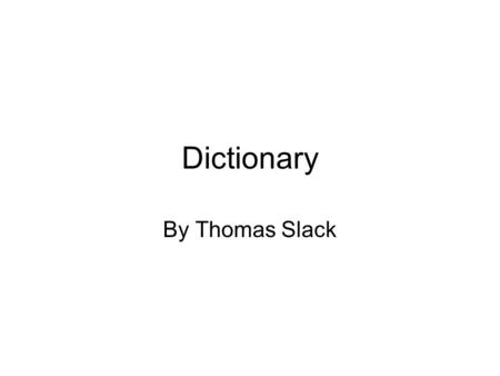 Dictionary By Thomas Slack. Automatic number plate recognition Automatic Number Plate Recognition (ANPR) is a surveillance method that uses optical character.