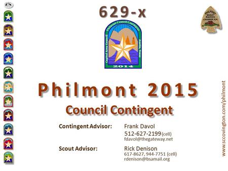 Philmont 2015 Council Contingent