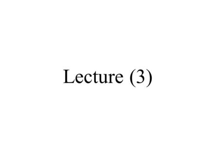 Lecture (3). Mechanical Analysis of Soil is the determination of the size range of soil particles, expressed as a percentage of total dry weight. The.