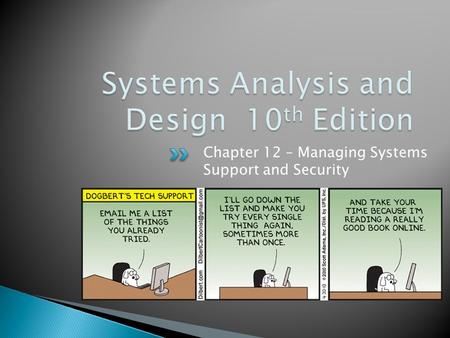 Systems Analysis and Design 10th Edition