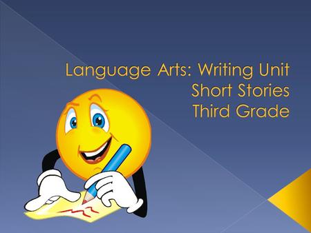  This unit consists of five lessons that progressively walk the students through the steps needed to create a short story. The unit concentrates on using.
