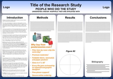 Www.postersession.com We hope you find this template useful! This one is set up to yield a 100x70 centimeter horizontal poster. We’ve put in the headings.