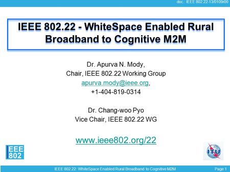 IEEE WhiteSpace Enabled Rural Broadband to Cognitive M2M