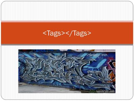 Purpose Tags are the key to marking up content on your HTML page. It’s the tags that mark up sections of the page and are defined (aesthetically) on the.