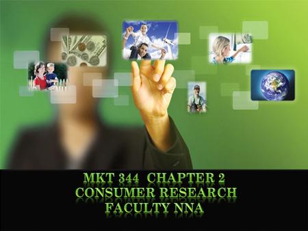 MKT 344 Chapter 2 Consumer Research Faculty NNA
