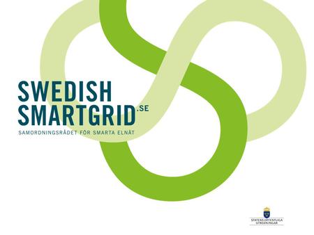 GLOBAL SMART GRID FEDERATION Accelerating the deployment of smart grids around the world.