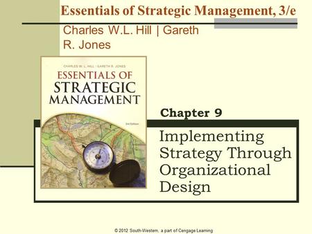 Implementing Strategy Through Organizational Design