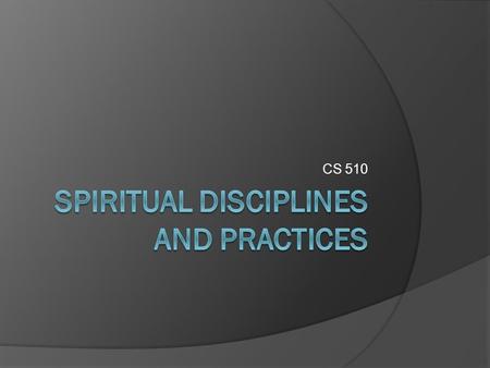CS 510. If...  If the purpose of the church is to love and obey God and to love people, then this mandate also becomes the purpose of intentional disciples.