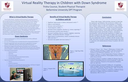 Virtual reality therapy simulates real life learning incorporating increased sensory input by the use of technology. Interaction with the 3D technology.